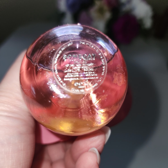 Pink and Purple Flower Perfume Bottle - Picture 5 of 5